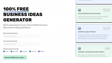 Business Ideas Generator