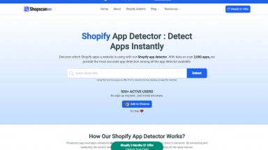 Shopify App Detector