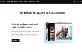 CapCut AI meme generator gallery image