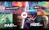 The Ultimate AI Art Generator Showdown: Bing Image Creator vs. Midjourney – Unleash Your Creativity