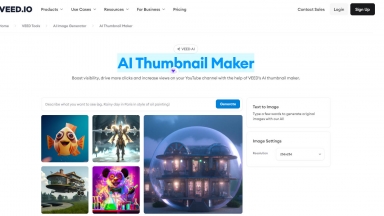 VEED.IO AI Thumbnail Maker