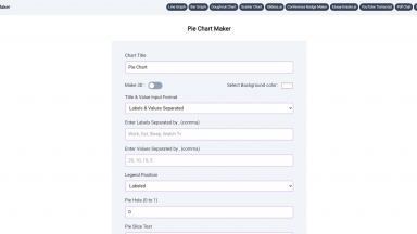 Pie Chart Maker