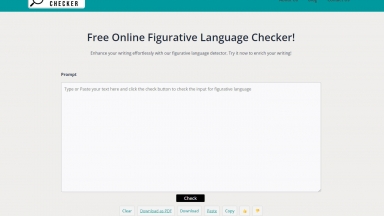 Figurative Language checker