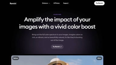 Remini's color fixer