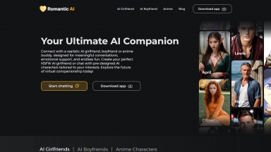 Romantic AI Girlfriend