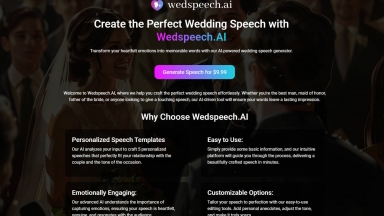 Wedspeech AI
