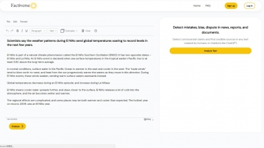 Factiverse AI-Editor
