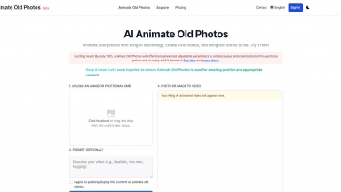 Animate Old Photos