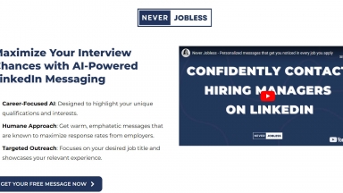 Never Jobless LinkedIn Message Generator