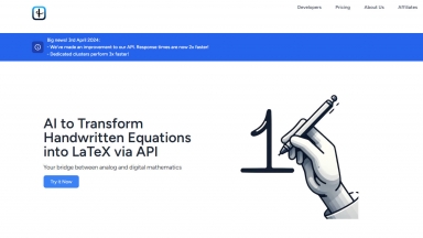 Math Handwriting API