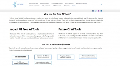 Prompt AI Tools