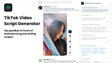 AI Script Generator for TikTok