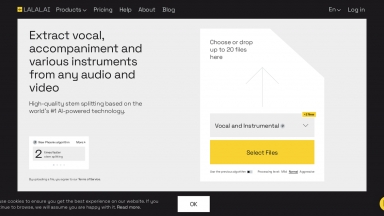 LALAL.AI Voice Cleaner
