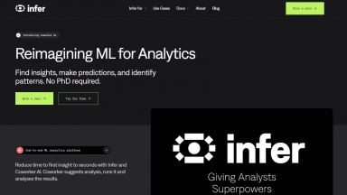 Infer - Reimagining ML for Analytics