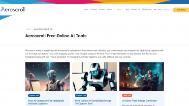 Aeroscroll Free AI Online Tools