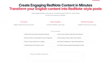 RedNote AI