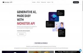 Monster API gallery image