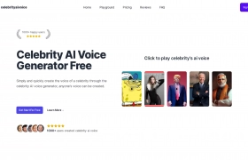 Celebrity AI Voice gallery image
