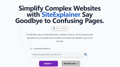 SiteExplainer
