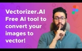Transform your images into vectors for free with Vectorizer.AI