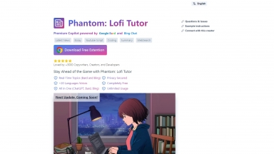 Phantom: Lofi Tutor