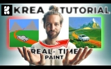 KREA AI Tutorial: Unleashing Real-Time AI Generation with NEW Upscale & Enhance!