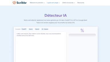 Scribbr AI Detector