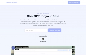 ChatGPT for your Data gallery image