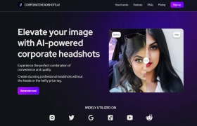 Corporate Headshots AI gallery image