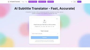AI Subtitle Translator