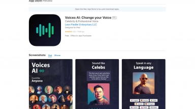 Voices AI: Change your Voice