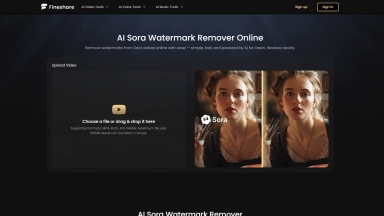 Fineshare Sora Watermark Remover 