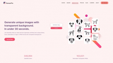 Tensorpix AI Image Generator