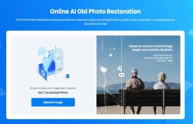 Wondershare Online AI Old Photo Restoration gallery image