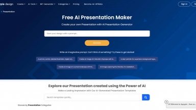 Appy Pie’s Free AI Presentation Maker