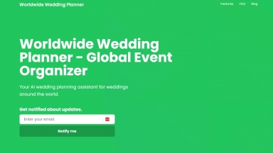 Worldwide Wedding Planner
