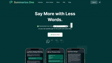 Summarize.One