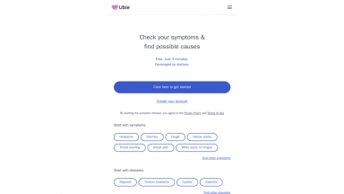 Ubie AI Symptom Checker
