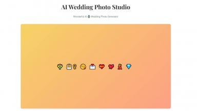 AI Wedding Photo Studio
