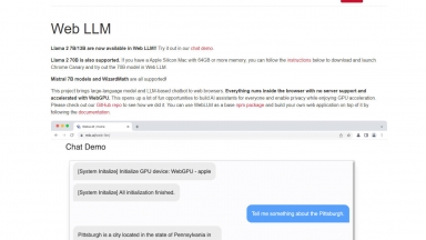 Web LLM