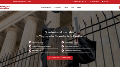 Masterarbeit Ghostwriter
