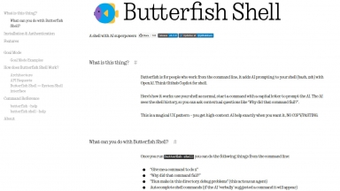 Butterfish Shell