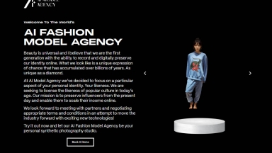 AI Fashion Model Agency
