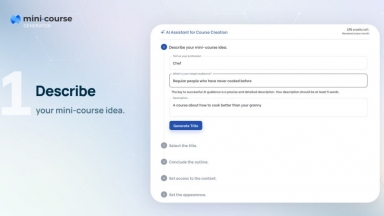 Mini Course Generator