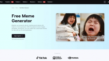 CapCut AI meme generator