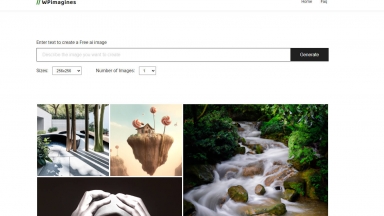 WPimagines AI image generator