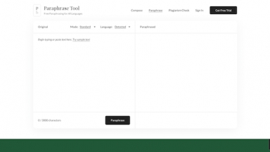 Free Paraphrasing For All Languages