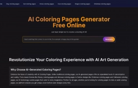 AI Coloring Pages Generator gallery image