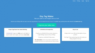 Etsy AI Tag Generator