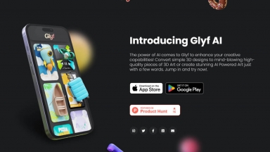 Glyf 3D AI Art Generator